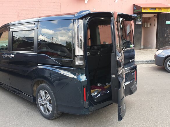 2019 Honda Stepwgn Spada V Рестайлинг, зелёный, 3150000 рублей - вид 7