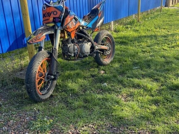 2021 Kayo Evolution YX140EM, оранжевый, 100000 рублей - вид 3
