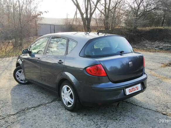 2008 SEAT Toledo III, серый - вид 3