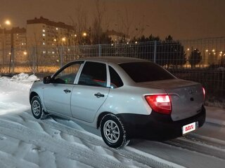 2012 Lada (ВАЗ) Granta I, серебристый, 270000 рублей, вид 1