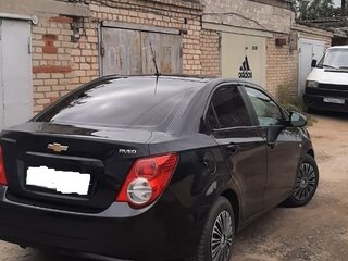 2012 Chevrolet Aveo II, чёрный, 700000 рублей, вид 4
