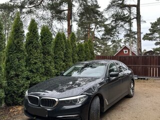 2020 BMW 5 серии 520d VII (G30/G31/G38), чёрный, 3500000 рублей, вид 2