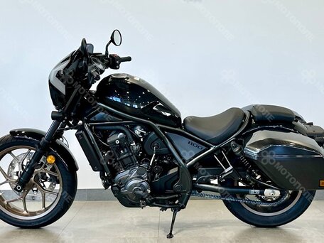 2023 Honda CMX 1100 Rebel, чёрный, 1749900 рублей, вид 2