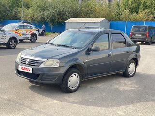 2010 Renault Logan I Рестайлинг, серый, 310000 рублей, вид 1