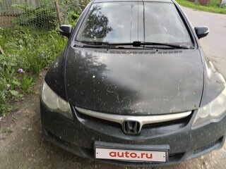 2007 Honda Civic VIII, чёрный, 465000 рублей, вид 2