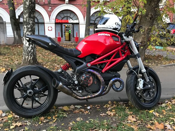 2009 Ducati Monster 1100, чёрный - вид 15