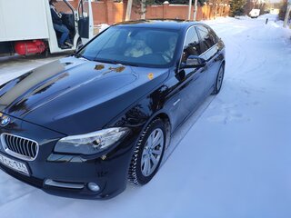 2013 BMW 5 серии 520i VI (F10/F11/F07) Рестайлинг, чёрный, 1900000 рублей, вид 1