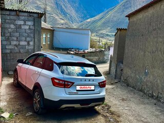 2017 Lada (ВАЗ) Vesta SW Cross I, белый, 1200000 рублей, вид 3