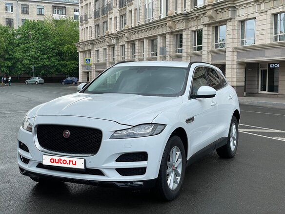2016 Jaguar F-Pace I, белый