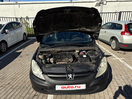 2003 Peugeot 307 I, чёрный, 175000 рублей, вид 3