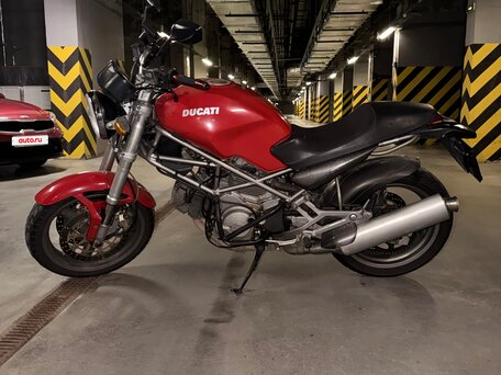 2002 Ducati Monster 400, красный, 249000 рублей, вид 1