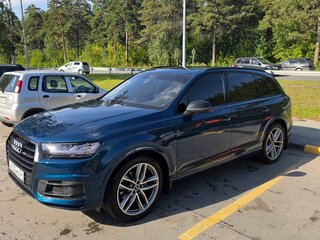2019 Audi Q7 II (4M), синий, 4100000 рублей, вид 1