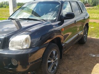 2008 Hyundai Santa Fe Classic Classic, чёрный, 660000 рублей, вид 1
