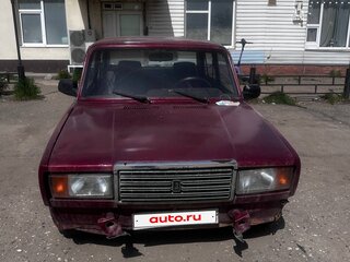 2005 Lada (ВАЗ) 2107, пурпурный, 40000 рублей, вид 2