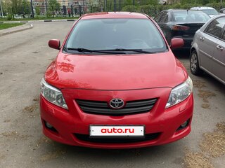 2008 Toyota Corolla AMT X (E140, E150), красный, 790000 рублей, вид 3