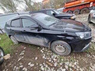 2021 Lada (ВАЗ) Vesta SW I, чёрный, 771891 рублей, вид 4