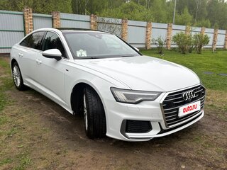 2020 Audi A6 40 TDI V (C8), белый, 3999999 рублей, вид 2