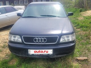 1996 Audi A6 I (C4), синий, 300000 рублей, вид 1