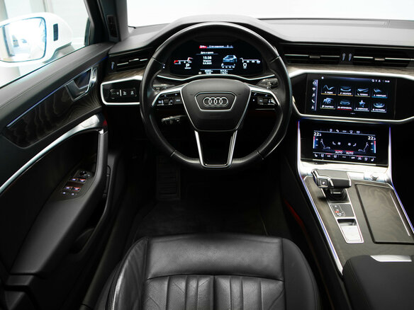 2020 Audi A6 40 TDI V (C8), белый - вид 8