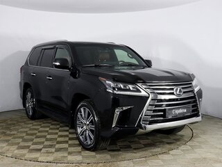 2017 Lexus LX 570 III Рестайлинг 2, чёрный, 8100000 рублей, вид 3