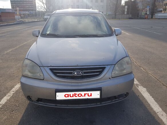 2002 Kia Carens I (RS) Рестайлинг, серебристый, 190000 рублей