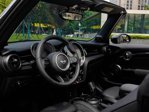 2022 Mini Cabrio, чёрный - вид 7