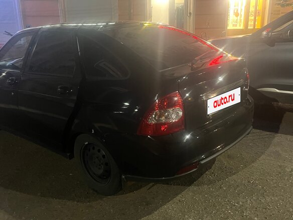 2009 Lada (ВАЗ) Priora I, чёрный, 320000 рублей - вид 5