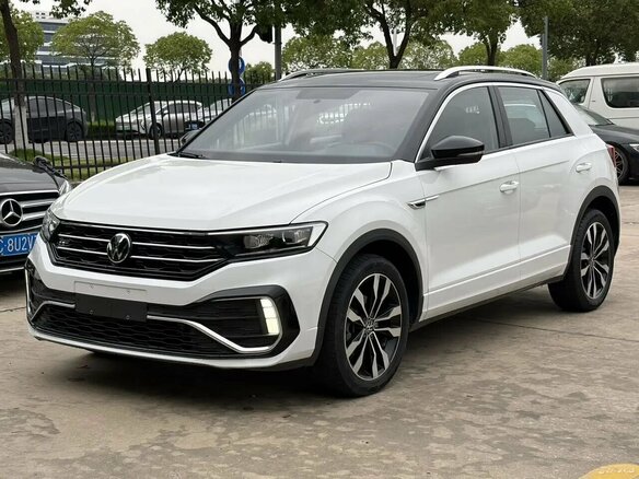 2021 Volkswagen T-Roc I, белый - вид 2