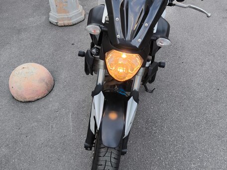 2015 Yamaha MT-07 (FZ-07), белый, 585000 рублей, вид 3