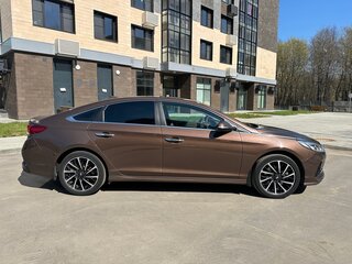 2018 Hyundai Sonata VII (LF) Рестайлинг, коричневый, 1850000 рублей, вид 4