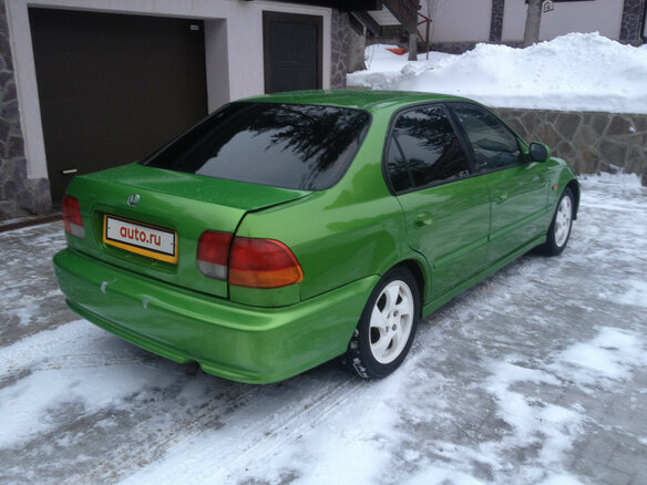 1998 Honda Civic VI, зелёный - вид 4