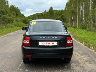 2008 Lada (ВАЗ) Priora I, чёрный, 180000 рублей, вид 4