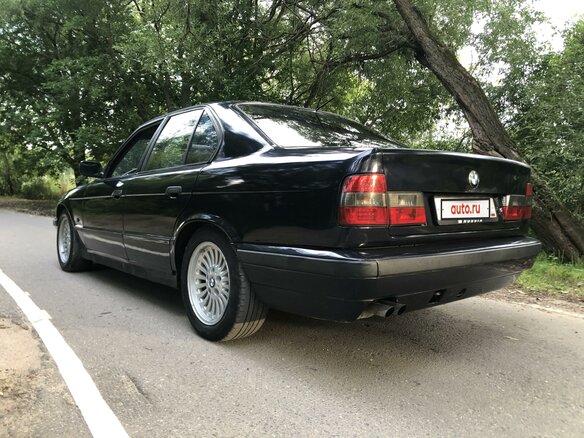 1994 BMW 5 серии 525i III (E34), синий - вид 6