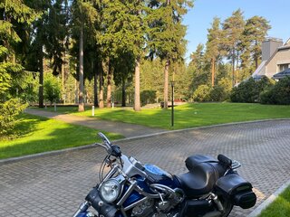 2006 Harley-Davidson V-Rod, синий, 900000 рублей, вид 4