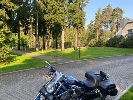 2006 Harley-Davidson V-Rod, синий, 900000 рублей, вид 4