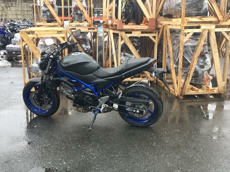 2022 Suzuki SV 650, синий, 560000 рублей, вид 2