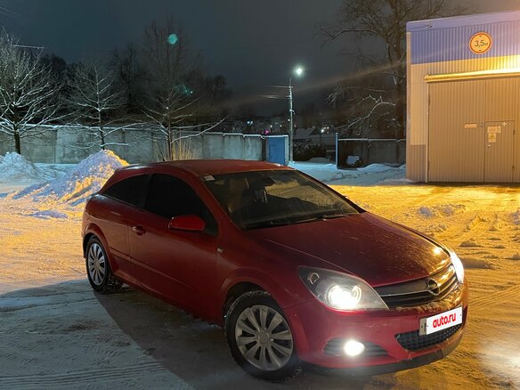 2008 Opel Astra GTC H Рестайлинг, красный, 375000 рублей - вид 6