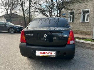 2009 Renault Logan I, чёрный, 500000 рублей, вид 4