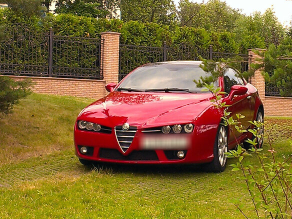 2008 Alfa Romeo Brera I, красный - вид 5
