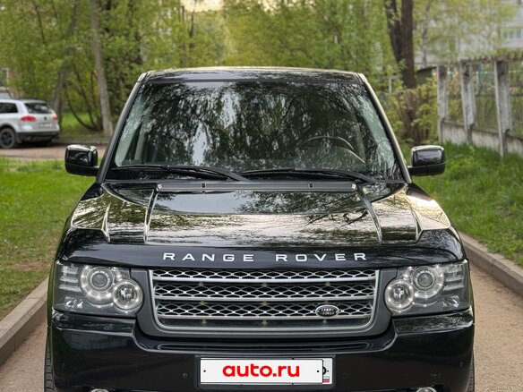 2010 Land Rover Range Rover Supercharged III Рестайлинг 2, чёрный - вид 1