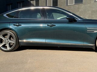 2021 Genesis G80 II, синий, 5000000 рублей, вид 3