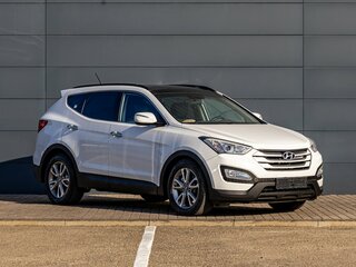 2013 Hyundai Santa Fe III, белый, 1995000 рублей, вид 3
