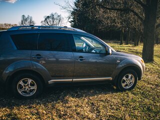 2008 Mitsubishi Outlander II, серый, 1230000 рублей, вид 3