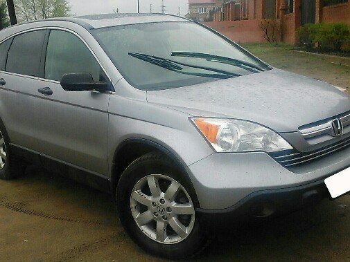 2007 Honda CR-V III, серебристый - вид 2