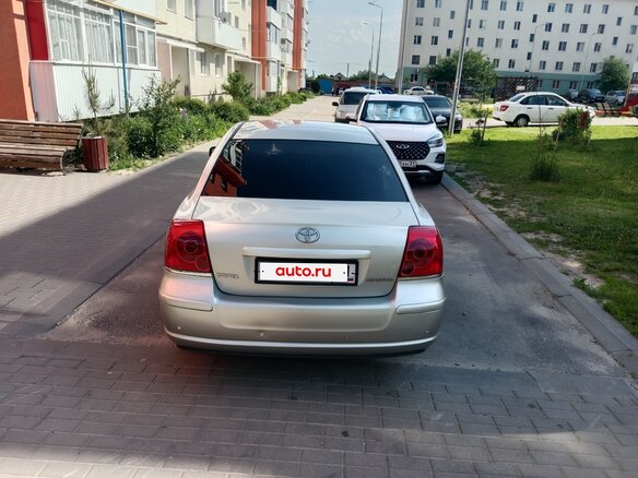 2006 Toyota Avensis II, серый, 940000 рублей - вид 8