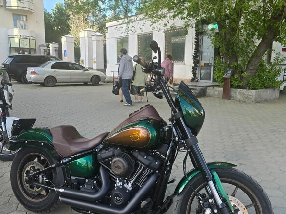 2020 Harley-Davidson Low Rider, зелёный, 1980000 рублей