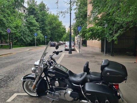 2014 Harley-Davidson Road King, чёрный, 1750000 рублей, вид 1