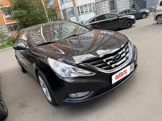 2011 Hyundai Sonata VI (YF), чёрный, 1050000 рублей, вид 2