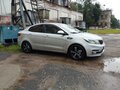 2016 Kia Rio III Рестайлинг, серебристый, 600000 рублей