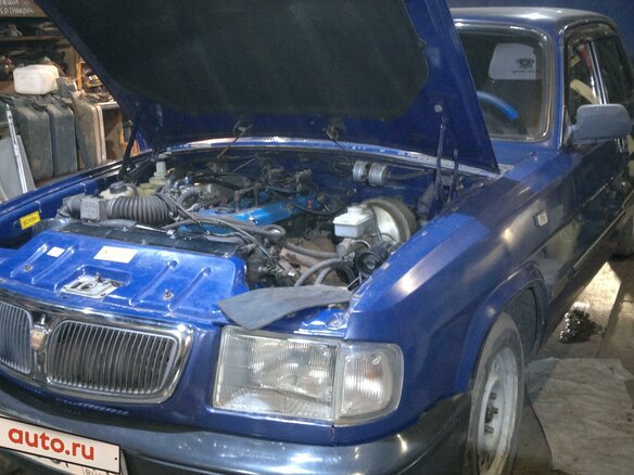 2000 ГАЗ 3110 «Волга», синий, 650000 рублей - вид 2